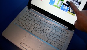 opened laptop
