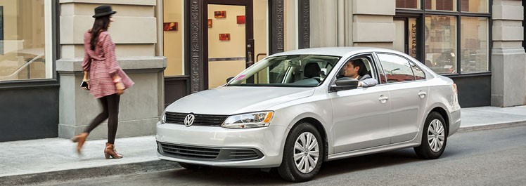 white car