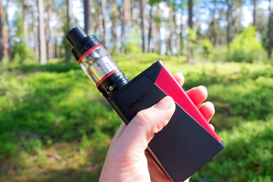 holding a vapor